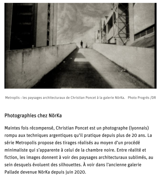 LeProgres_Metropolis_ChristianPoncet_GalerieNorKa